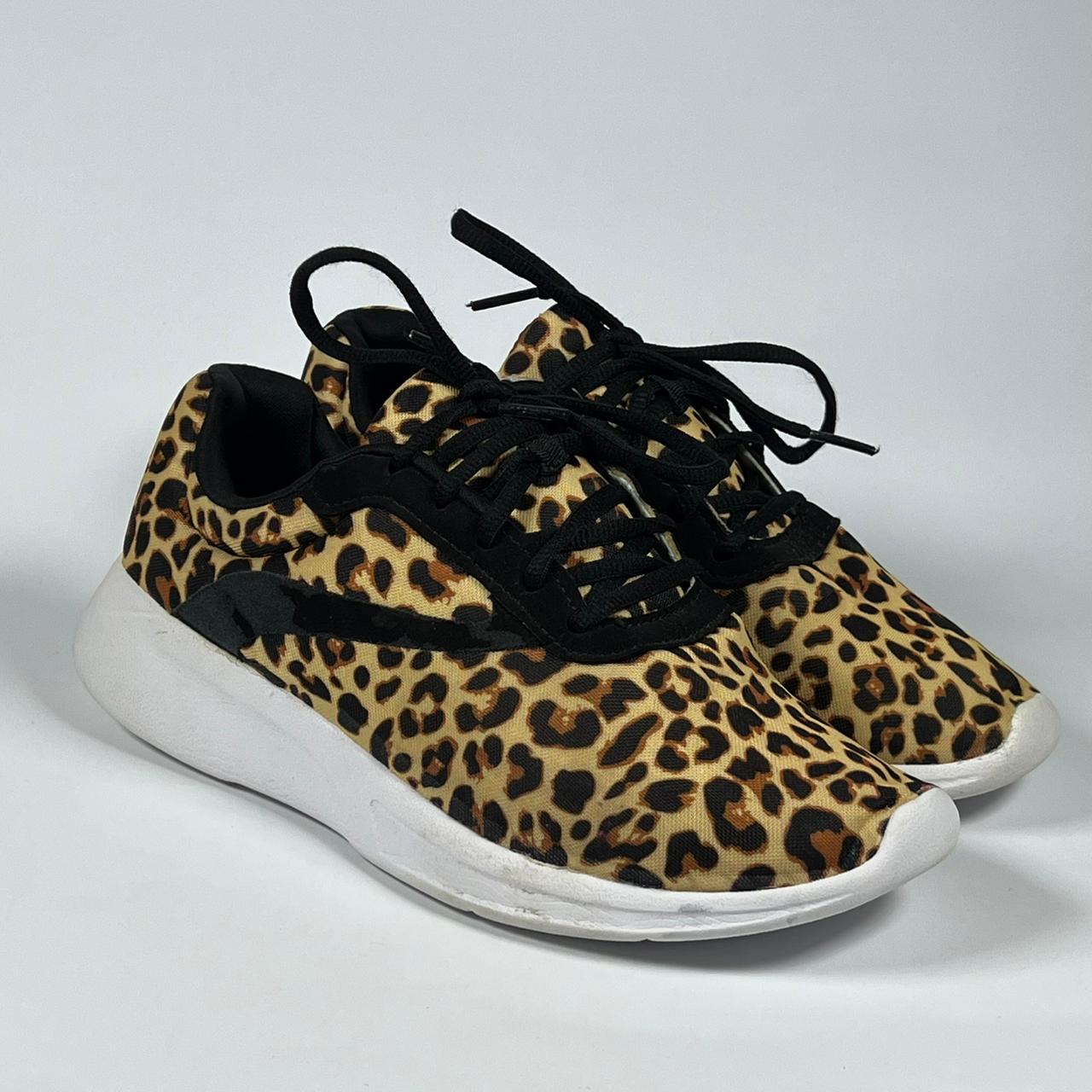 Leopard Print Fashion Sneakers