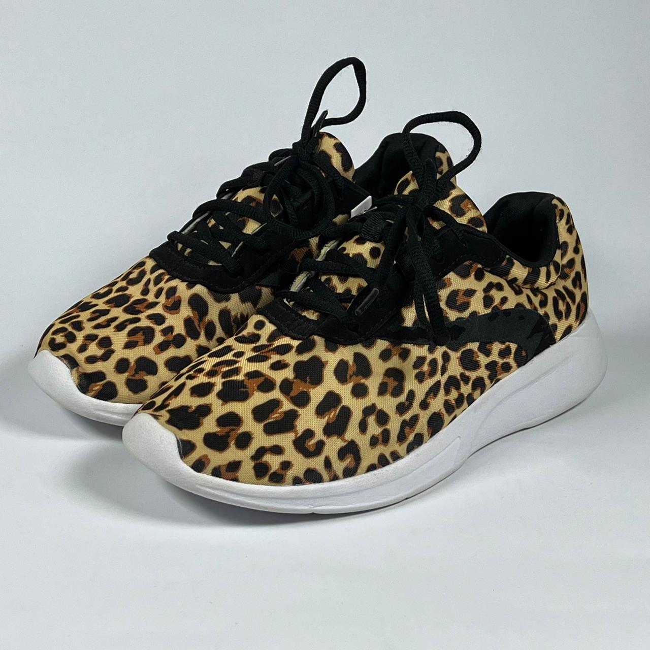 Leopard Print Fashion Sneakers