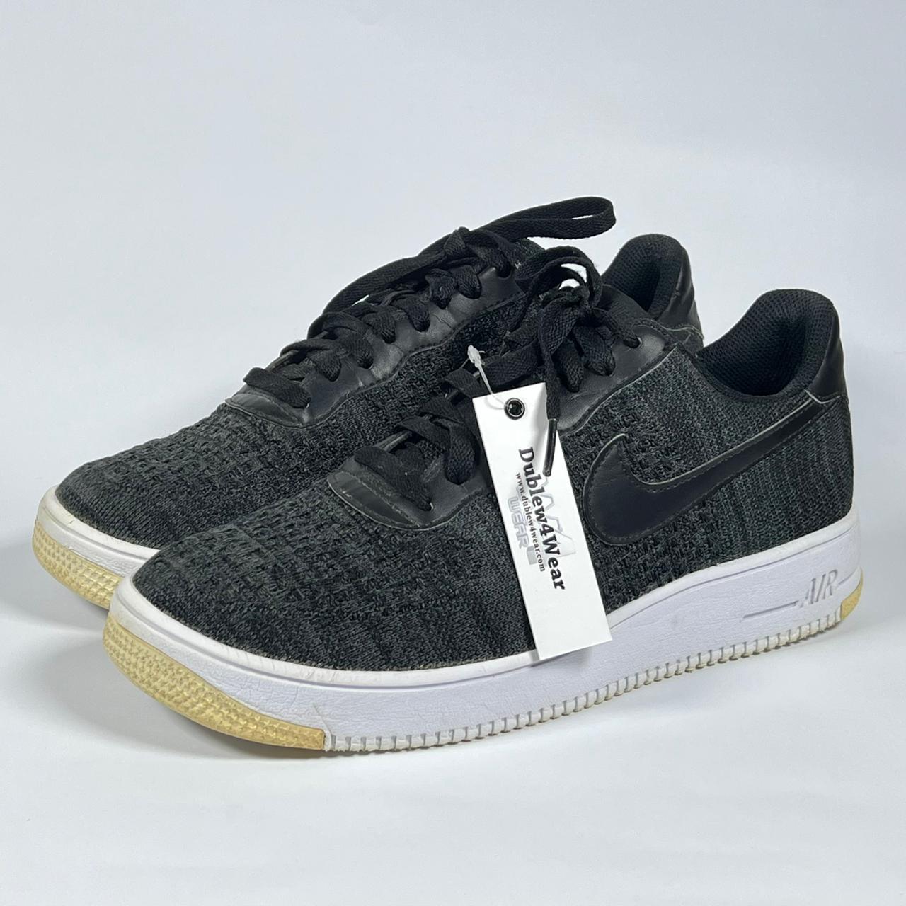 Nike Air Force 1 Flyknit Black Shoes